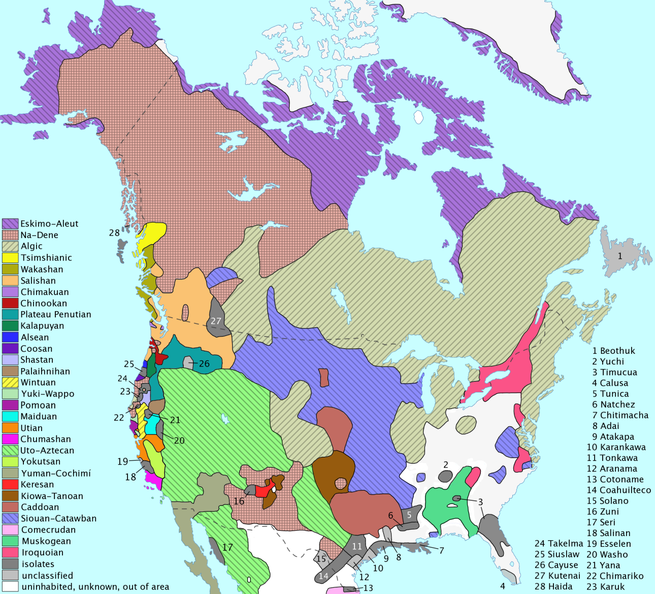 Indigenous Languages of North America