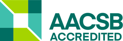 Accredited by the Association to Advance Collegiate Schools of Business logo