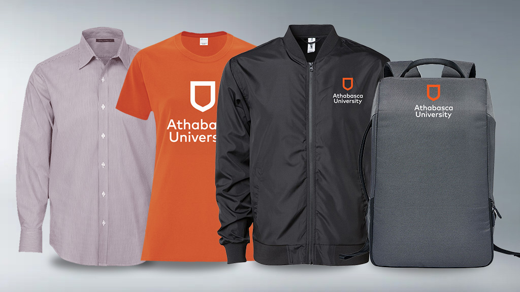 Photo of Athabasca University apparel